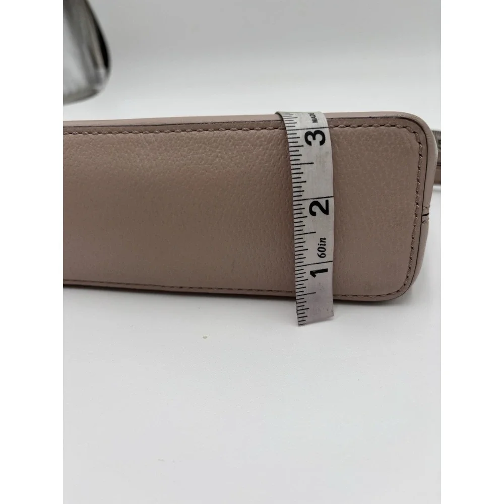 Kate Spade New York Pebbled Leather‎ Crossbody Bag Taupe Blush Adjustable Strap